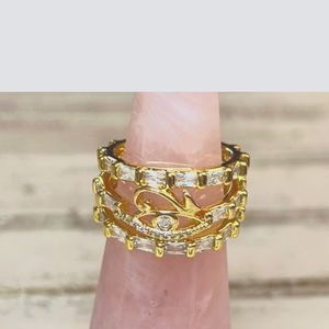 Ring Bomb Party Cleo Collection Eye of Horus Ring Set